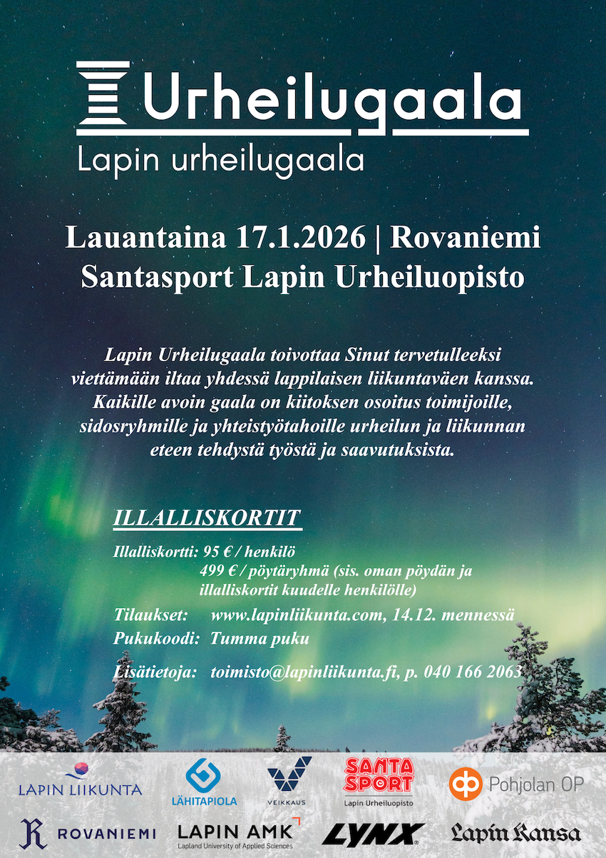 Lapin Urheilugaala 2026