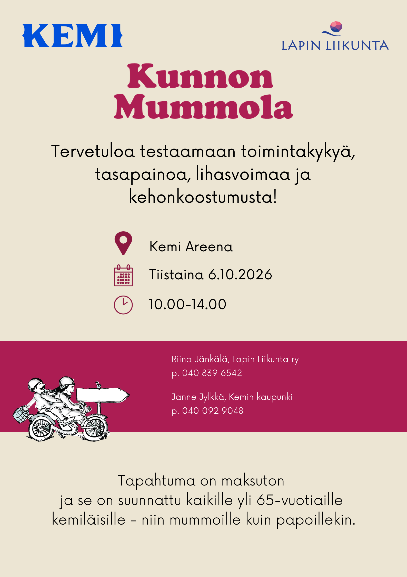 Kunnon Mummola -tapahtuma Kemissä