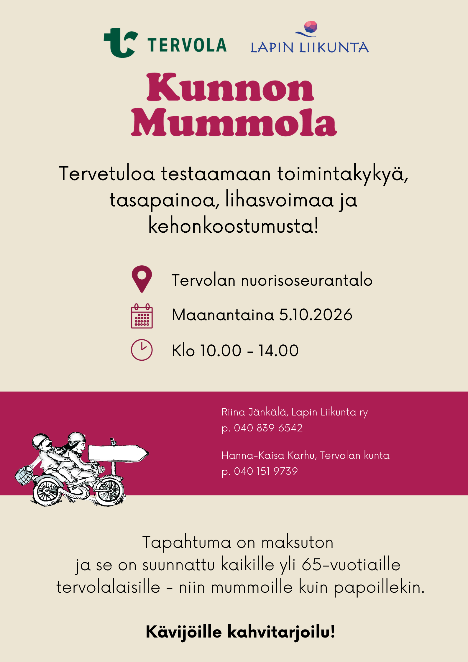 Kunnon Mummola -tapahtuma Tervolassa